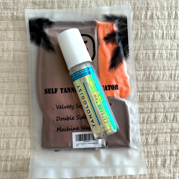 Tanologist Express Tan Mousse and Self Tanning Applicator Set - Picture 1 of 7